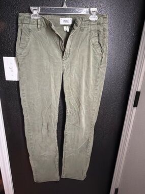 PAIGE Army Green Pants (27)